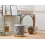 Beliani Pouffe CARROLLTON Velvet Light Grey 2