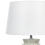 Beliani Table Lamp KHOPER Ceramic Grey 5