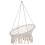 Beliani Hanging Chair GABELLA Cotton White 7