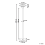 Beliani Freestanding Infrared Patio Heater ASKJA 1500 W Silver 3