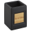 Beliani 4-Piece Bathroom Accessories Set KOUROU Ceramic Black 5