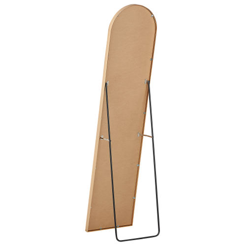 Beliani Standing Mirror BAGNOLET 150 cm Metal Gold 2