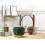 Beliani Pouffe IRVING Velvet Dark Green 2