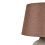 Beliani Table Lamp FERGUS Ceramic Brown 5