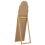 Beliani Standing Mirror CHATILLON 150 cm Gold 3