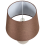 Beliani Table Lamp FERGUS Ceramic Brown 4