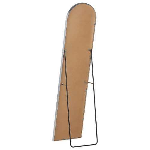 Beliani Standing Mirror BAGNOLET 150 cm Metal Silver 2