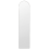 Beliani Standing Mirror BAGNOLET 150 cm Metal Silver 2