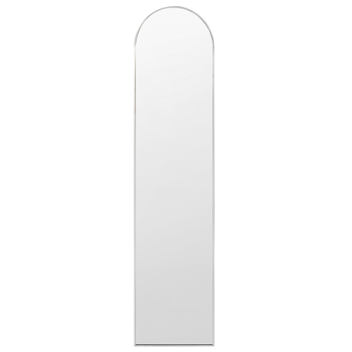 Beliani Standing Mirror BAGNOLET 150 cm Metal Silver 1