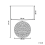 Beliani Table Lamp NASVA Ceramic Gold 3