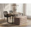Beliani Storage Ottoman MICHIGAN Velvet Pink 2