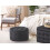 Beliani Pouffe TAMPA Velvet Black 8