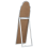 Beliani Standing Mirror CHATILLON 150 cm Silver 3