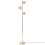 Beliani Floor Lamp RAMIS Metal Gold 4