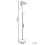 Beliani Floor Lamp RAMIS Metal Silver 5