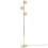 Beliani Floor Lamp RAMIS Metal Gold 5