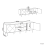 Beliani TV Stand PALMER Brown/ White 3
