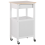 Beliani Kitchen Trolley SIENA White 9