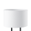 Beliani Table Lamp REMUS Metal White 5