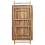 Beliani Garden Dining Table Folding MOLISE 120 cm 69 cm Bamboo Light Brown 5