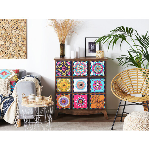 Beliani Sideboard KUMA Multicolour 1