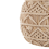 Beliani Pouffe Macramé KAYSERI Cotton Beige 5