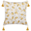 Beliani Set of 2 Decorative Cushions ABUTILON 45 x 45 cm Beige Floral Pattern 4