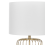 Beliani Table Lamp THOUET Metal Gold 4