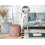 Beliani Pouffe COROLLA Velvet Pink 2