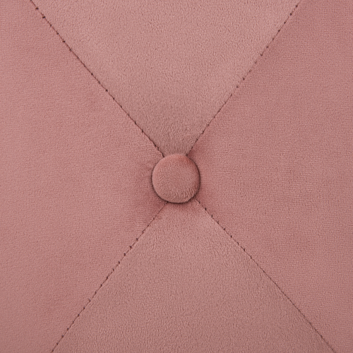 Beliani Pouffe COROLLA Velvet Pink 2
