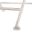 Beliani Bistro Table TRIESTE 70 cm 70 cm Metal Light Beige 4