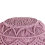 Beliani Pouffe Macramé KAYSERI Cotton Pink 6