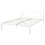 Beliani Bed Metal CUSSET 140 x 200 cm (EU Double) White 3