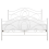 Beliani Bed Metal LYRA 140 x 200 cm (EU Double) White 4