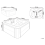 Beliani Outdoor Hot Tub with LED ARCELIA Grey 3