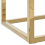 Beliani Console Table AZUSA Tempered Glass White Marble 4