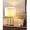 Beliani Table Lamp THOUET Metal Gold 2