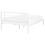 Beliani Bed Metal CUSSET 140 x 200 cm (EU Double) White 8