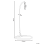 Beliani Hanging Chair Stand STAN Metal Black 4