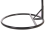 Beliani Hanging Chair Stand STAN Metal Black 8