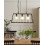 Beliani Pendant Lamp MUGER Metal Black 4