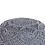Beliani Pouffe Macramé KAYSERI Cotton Grey 6