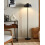 Beliani Floor Lamp SENETTE Metal Black 2