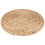 Beliani Pouffe WAHOO Water Hyacinth Beige 5