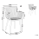 Beliani Set of 4 Garden Chairs PESARO Red 5