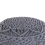 Beliani Pouffe Macramé KAYSERI Cotton Grey 4