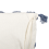 Beliani Throw Cushion JACARANDA 45 x 45 cm Cotton Blue Geometric Pattern 5