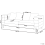 Beliani Sofa 3 Seater GRANNA Faux Leather Brown 5
