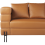 Beliani Sofa 3 Seater GRANNA Faux Leather Brown 10