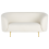Beliani Sofa 2 Seater LOEN Boucle White 2